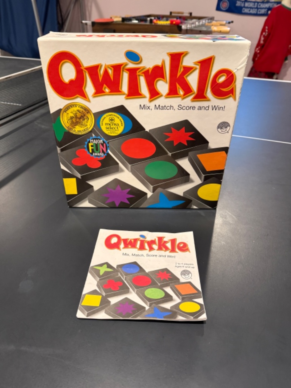 Qwirkle Board Game - Strategy Game for 2-4 Players Ages 6+